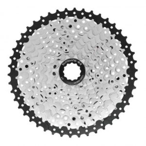 Cassette 11v. Gravity 11-46 pour Shimano/sram VTT Argent (Vendu En Boite) (11-13-15-18-21-24-28-32-36-40-46)