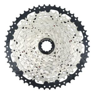 Cassette 11v. Gravity 11-50 pour Shimano/sram VTT Argent (Vendu En Boite) (11-13-15-18-21-24-28-32-36-42-50)