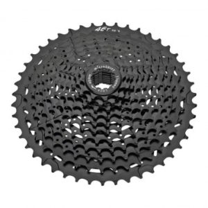 Cassette 11v. Microshift 11-46 pour Shimano/sram VTT Noir (Vendu à l'unité) (11-13-15-18-21-24-28-32-36-40-46)