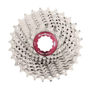 Cassette 11v. Sunrace Rx1 11-36 Route pour Shimano (Niveau 105) Metallic Argent (Livre en Boite) (11