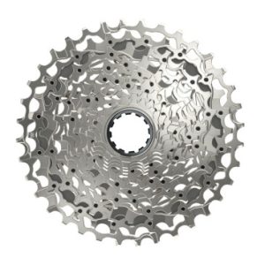 Cassette 12v. Sram Axs Rival Xg1250 Xdr 10-36 Argent (Empreinte Sram) (10