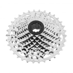 Cassette 9v. Microshift 11-34 pour Shimano/sram VTT Argent (Vendu à l'unité) (11-13-15-17-20-23-26-30-34)