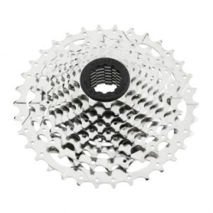 Cassette 9v. Microshift 11-36 pour Shimano/sram VTT Argent (Vendu à l'unité) (11-13-15-18-21-24-28-32-36)