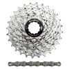 Cassette et Chaine (Pack) 9v. Sunrace R91 11-28 Route pour Shimano Nickel avec Chaine Cnm94 116 Maillons (Livre En Boite) (11