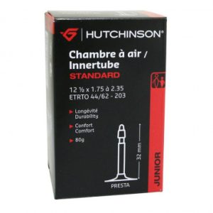 Chambre à Air Velo 12 1/2 X 1.75 Hutchinson Valve Presta 32mm 80g