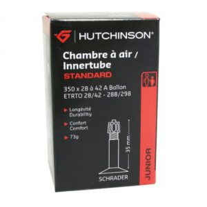 Chambre à Air Velo 350 X 28-42a Hutchinson Valve Standard 35mm 73g