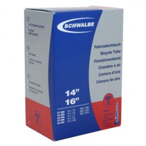 Chambre à Air Velo 350 X 35a - 14" Schwalbe Valve Presta Tout Alu (37-288 à 40-305) (Sv2)