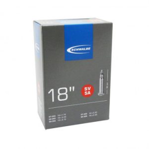 Chambre à Air Velo 450 X 55a - 18" Schwalbe Valve Presta Tout Alu (47-355 à 60-355) (Sv5a)