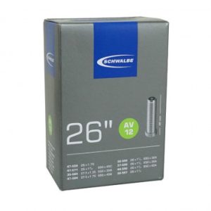 Chambre à Air Velo 650 X 35b 32-45c Schwalbe Valve Standard Tout Alu (Av12)