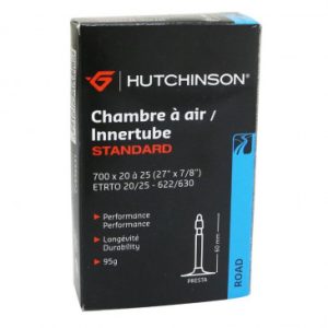 Chambre à Air Velo 700 X 20-25 Hutchinson Valve Presta 60mm 95g