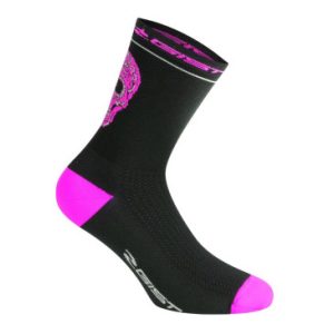 Chaussettes/socquettes Ete Gist Crane Noir-rose Fluo 36/39 - Hauteur 18cm (Paire) -5860