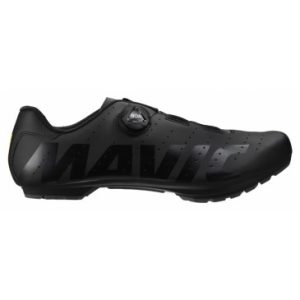 Chaussure Cyclotouriste Mavic Cosmic Boa Noir 40 2/3 Serrage Boa Fixation 3 Points Compatible Look/shimano (Paire)