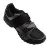 Chaussure Gravel / VTT Giro Berm K257 Noir/gris Fonce T39 Fixation Double Velcro Compatible Spd (Paire)