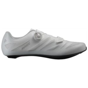 Chaussure Route Mavic Cosmic Sl Blanc 41 1/3 Serrage Boa Fixation 3 Points Compatible Look/shimano (Paire)