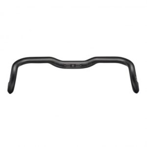 Cintre Route Demi Releve Ergotec Randonneur Er-20 Alu Noir Diam 31.8mm L 440/533 Mm Releve 20 Mm (Homologue Niveau 5)