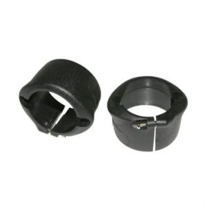 Collier à Visser pour Finition Guidoline Route Cintre 31.8mm Bike Ribbon Noir (Paire)