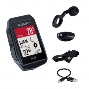 Compteur Sigma Rox11.1 Evo Gps Noir avec Cardio et Altimetre