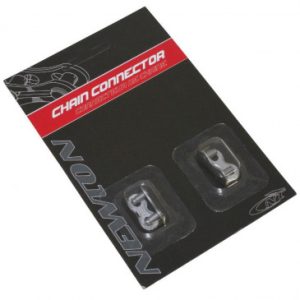 Connecteur de Chaine Velo 1/3v. Gravity Anti-rouille Compatible Sram (Attache Rapide) (Blister de 2 Pieces)