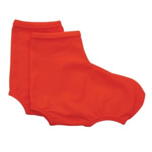 Couvre Chaussure Route Ete Lycra Gravity Orange Uni-taille