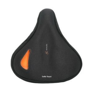 Couvre Selle Velo Royal Noir Gel Visible Large (248x221mm) 254g