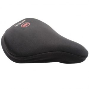 Couvre Selle Velo San Remo Gel Memoire de Forme Noir (260x235mm)