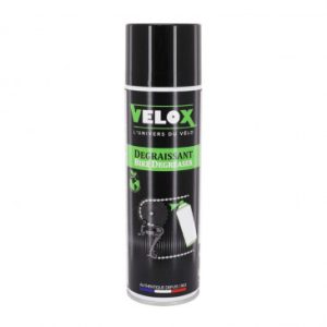 Degraissant Velo Velox Bio pour Cassette et Chaine (Aerosol 400ml) - Biodegradable