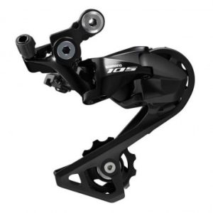 Derailleur Route Arriere Shimano 11v. 105 R7000 Chape Courte Noir Double