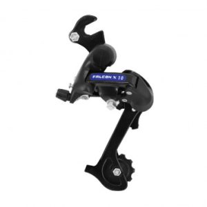 Derailleur VTT Arriere Gravity 6/7v. Chape Longue avec Patte (Compatible Shimano)