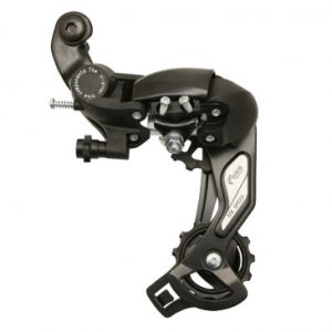 Derailleur VTT Arriere Gravity 8v. Eight Chape Longue Noir (Compatible Shimano Jusqu'a 30dts)