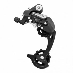 Derailleur VTT Arriere Gravity Saiguan 6/7v. Chape Longue à Visser (Compatible Shimano) Sur Carte