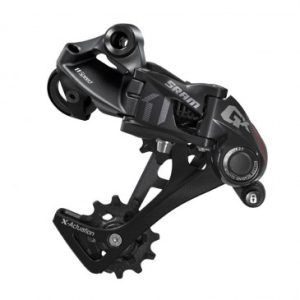 Derailleur VTT Arriere Sram 11v. Gx Chape Longue Noir/rouge Mono Plateau