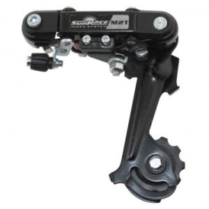 Derailleur VTT Arriere Sunrace 6/7v. Chape Moyenne à Vis (Compatible Shimano)