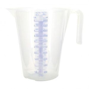 Doseur/broc Pressol En Polypropylene Gradue Transparent 5l (Vendu à L'unite)