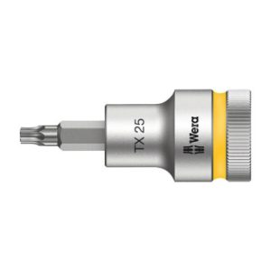 Douille Torx Wera 8767 Hf Zyklop 1/2 Diam 25 Mm Longueur 60 Mm (Vendu à L'unite) -marque Allemande pour Les Ateliers-