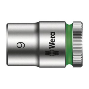 Douille Wera 8790 Hma Zyklop 1/4 Diam 9 Mm (Vendu à L'unite) -marque Allemande pour Les Ateliers-