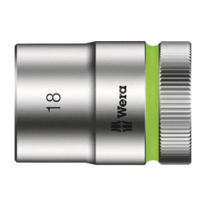 Douille Wera 8790 Hmc Zyklop 1/2 Diam 18 Mm (Vendu à L'unite) -marque Allemande pour Les Ateliers-