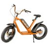 Draisienne Electrique Rms E-drais Max Orange Ral 2008 Moteur 350 W Homologue Nf en 14764 (Garde-boue en Option) (Dim 1