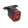 Eclairage Velo USB Arrière Sur Tige de Selle Gravity Fonction Feu Stop Lw-200 Cob Leds 50 Lumens Noir (Eclairage Rouge) - Non Homologue -