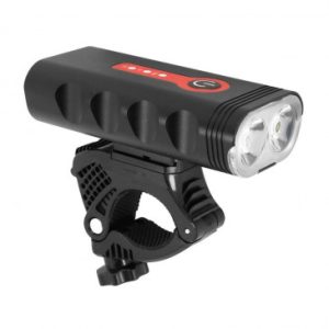 Eclairage Velo USB Avant Lg/pl1000 Sur Cintre Gravity 1000 Lumens 4 Modes (Autonomie 3h-6h) Noir