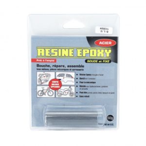 Epoxy Resine/colle Blister Pressol 50g Acier 145x30 (Vendu à L'unite)