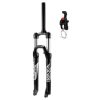 Fourche VTT 29 " Zoom Vaxa 28 Noir Reglable/blocable Au Guidon Deb. 100mm Pivot Lisse 295mm 1''1/8-28