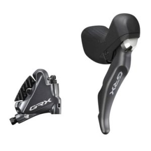 Frein à Disque Gravel Hydraulique Shimano Grx810 Arriere 11v. Noir (Levier/manette avec Etrier Br-rx810+durite Assemble 1700mm)