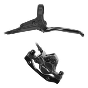 Frein à Disque VTT Hydraulique Tektro M282 Noir Avant Sans Disque 160mm et Adaptateur (Kit) - Ideal pour Junior/petites Mains Collier Reglable