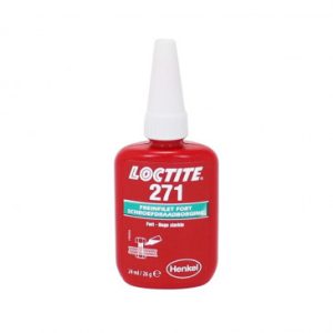 Frein Filet Fort Loctite 271 à Resistance Elevee (Flacon 24 Ml Sous Blister)