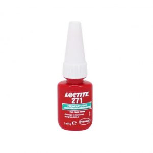 Frein Filet Fort Loctite 271 à Resistance Elevee (Flacon 5 Ml Sous Blister)