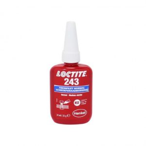 Frein Filet Normal Loctite 243 à Resistance Moyenne (Flacon 24 Ml Sous Blister)