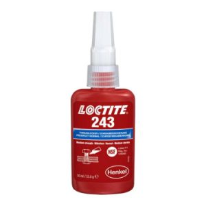 Frein Filet Normal Loctite 243 à Resistance Moyenne (Flacon 50 Ml Sous Blister)