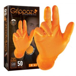 Gants Atelier Nitrile Ecailles de Poisson Resistant Aux Produits Chimiques