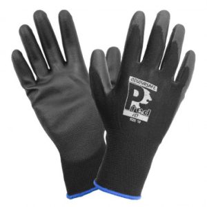 Gants Atelier Polyurethane Noir Homologue Ce - Taille 10 (Paire)