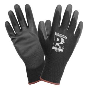 Gants Atelier Polyurethane Noir Homologue Ce - Taille 11 (Paire)